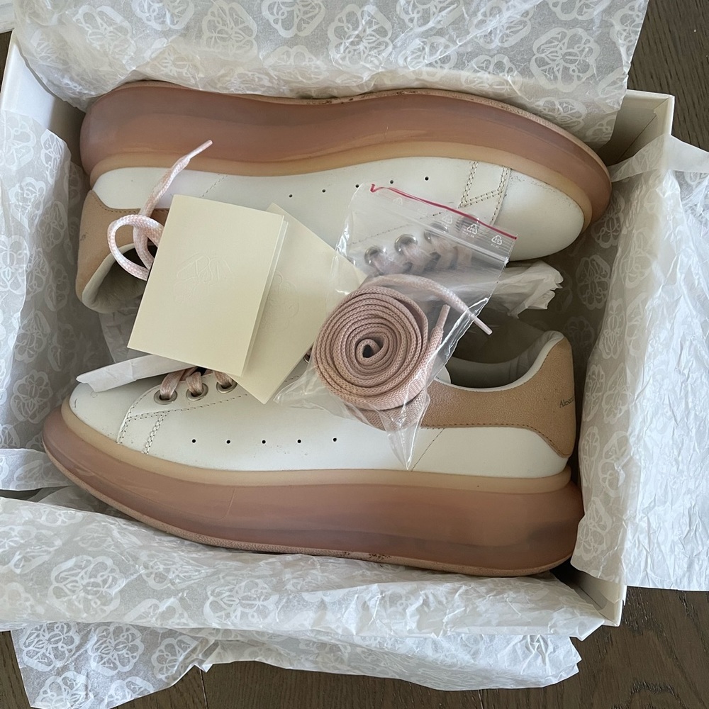 Alexander McQueen oversized snickers